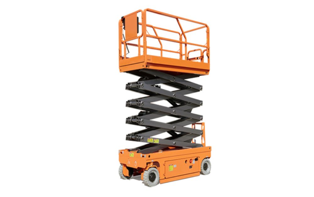 Conduct a Pre-Operational Inspection an Electric Scissor Lift
