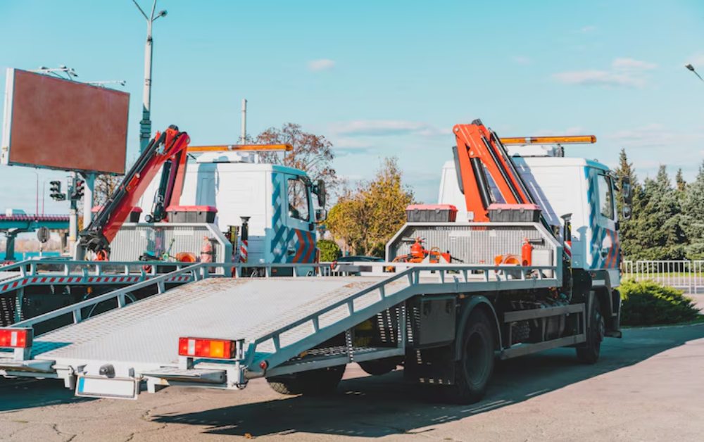 Strong Winching System Of Recovery Trucks 10 Ton