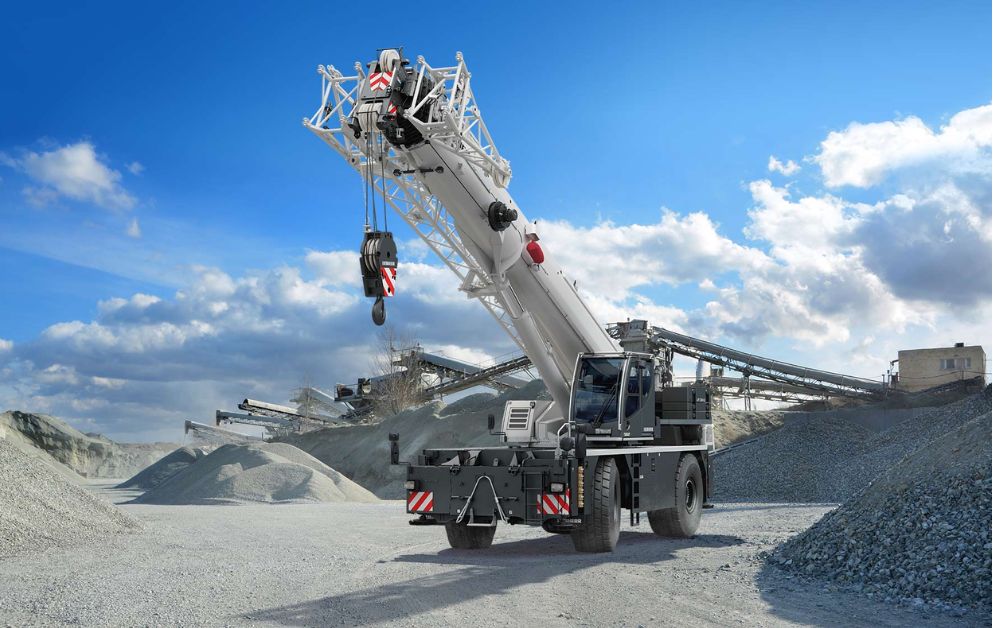 Rough Terrain Boom Loader
